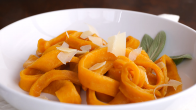 Simple Recipe: Fresh Pumpkin Pasta
