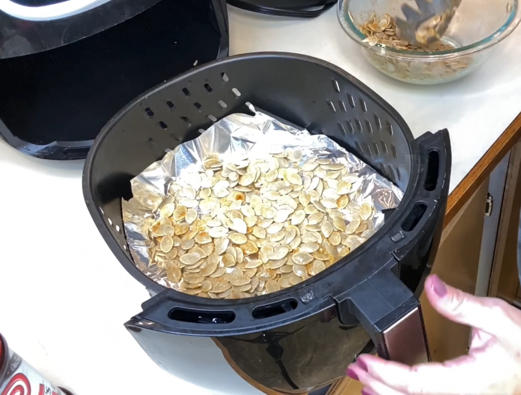Roasted Pumpkin Seeds Air Fryer Recipe