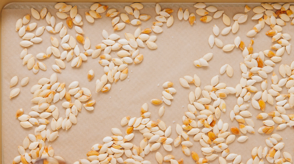 How to Baked Pumpkin Seeds