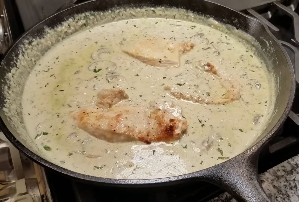 Creamy Garlic Chicken Breasts Recipe