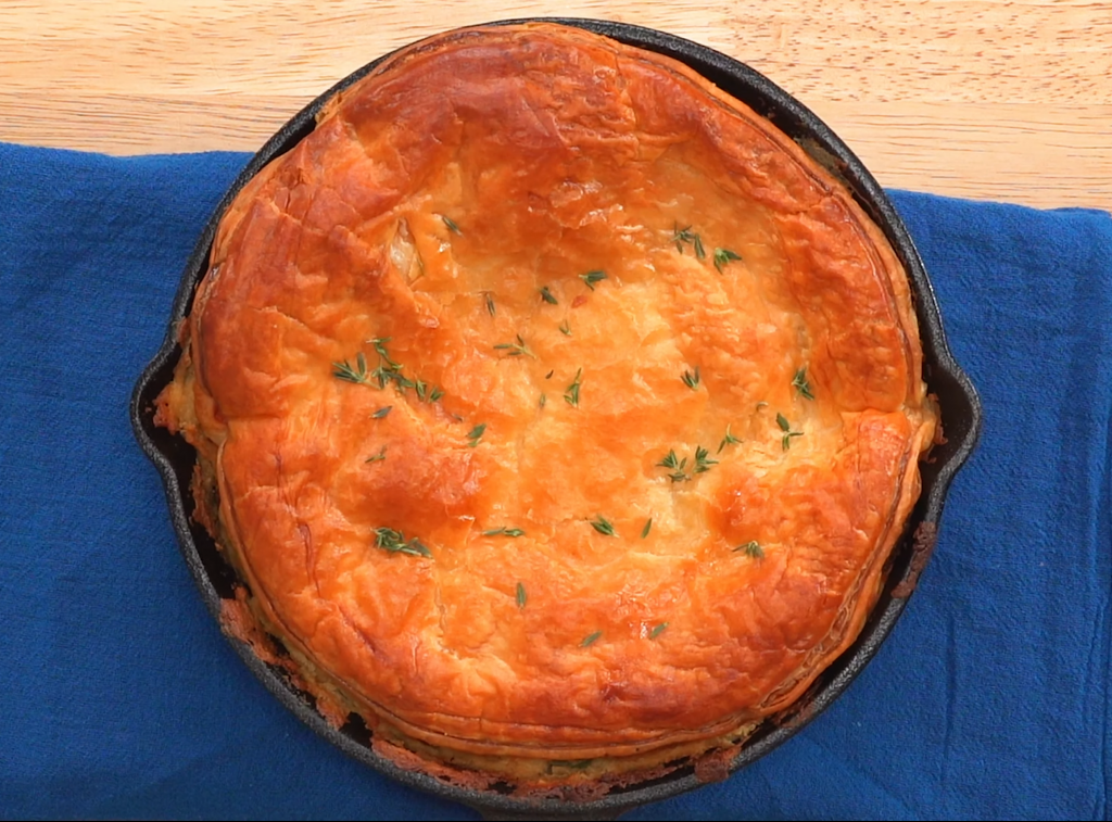 Easy and Quick Turkey Pot Pie Recipe