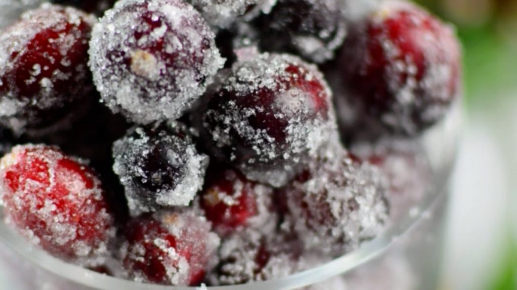 How to Make Candied Cranberries