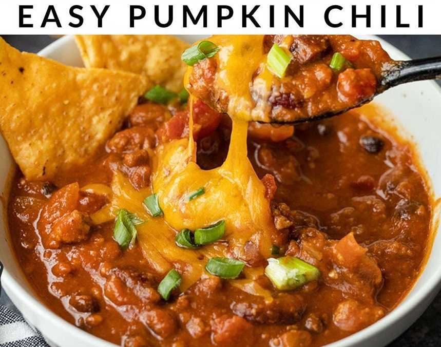 Quick Pumpkin Chili Recipe