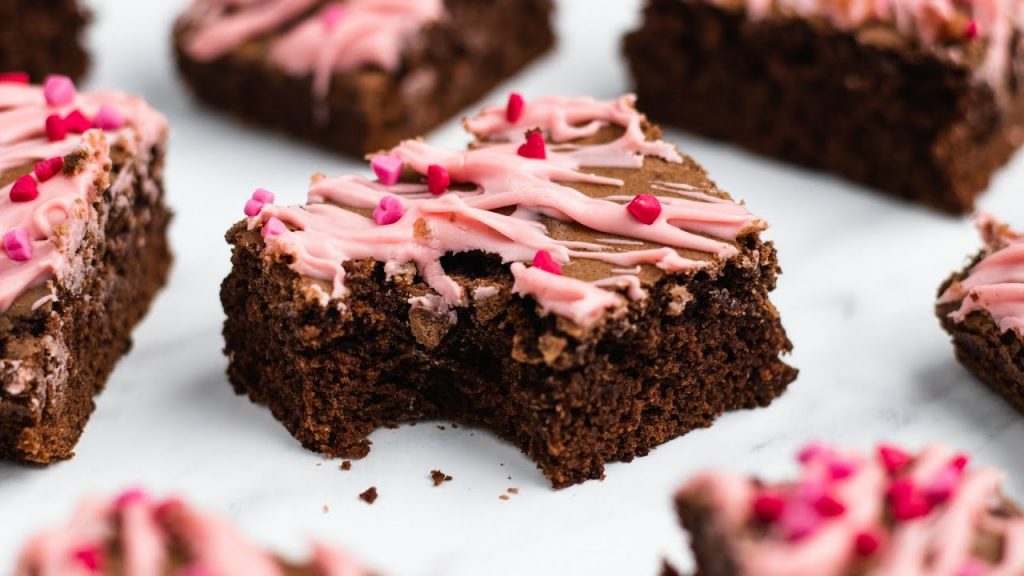 Delicious Valentine&#8217;s Brownies