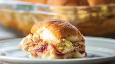 Turkey and Pepper Thanksgiving Sliders