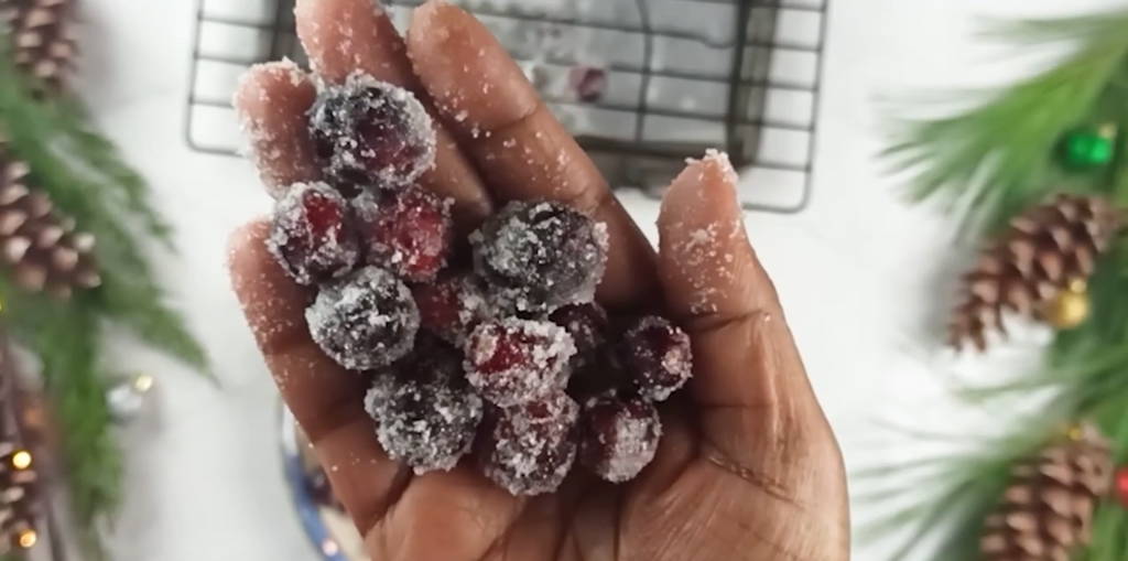 How to Make Candied Cranberries