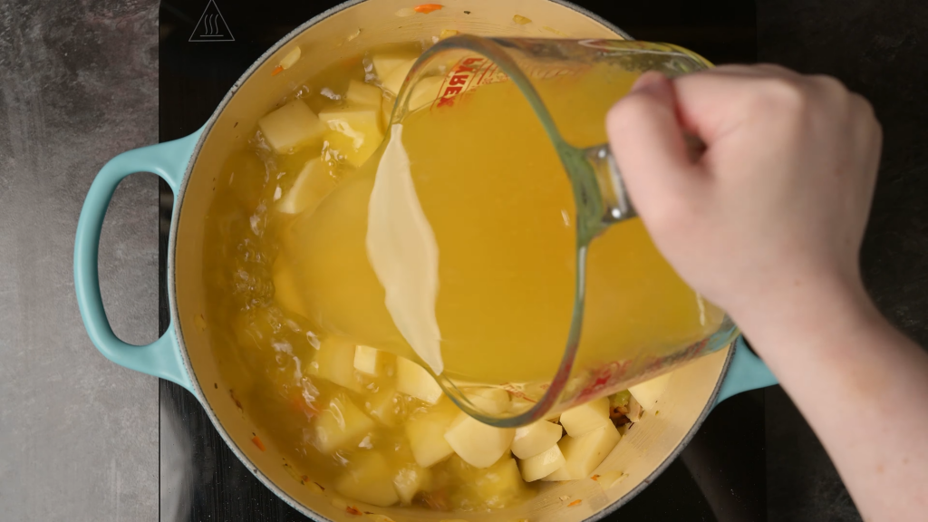Creamy Stew Leftover Turkey Recipe