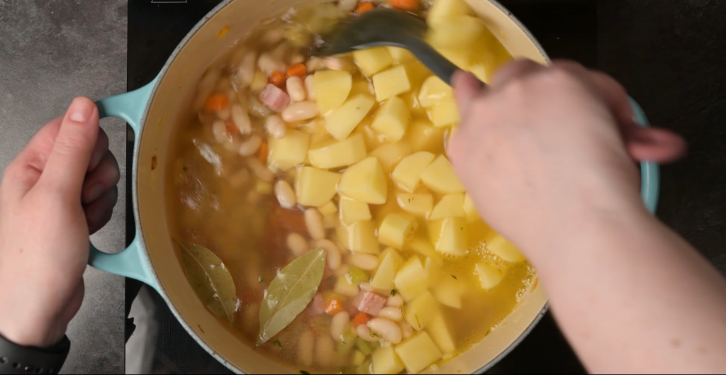 Leftover Ham and Bean Soup Recipe