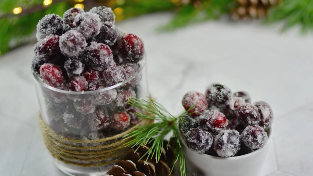 How to Make Candied Cranberries