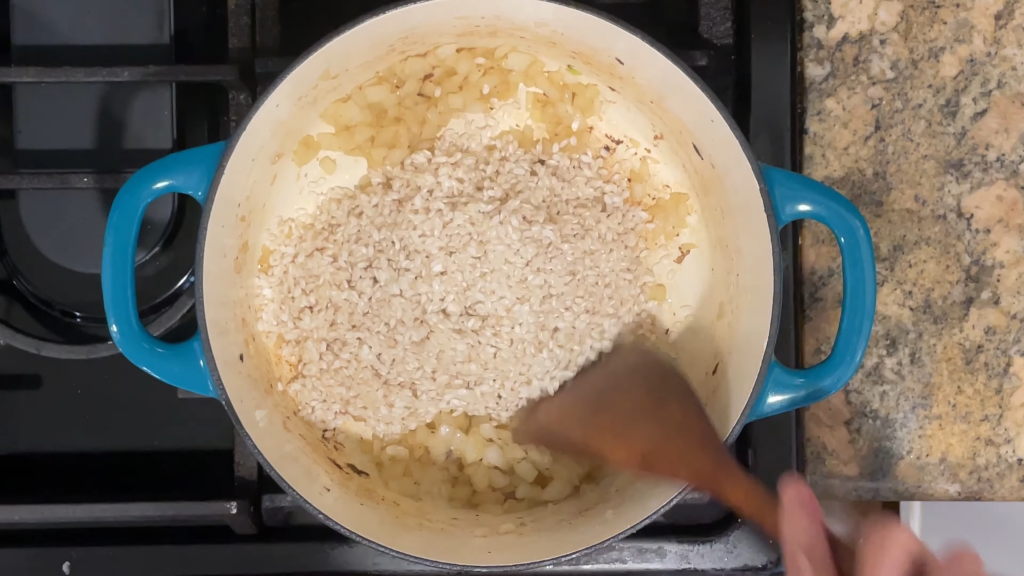 Shrimp &#038; Mushroom Risotto for Family Valentines Dinner