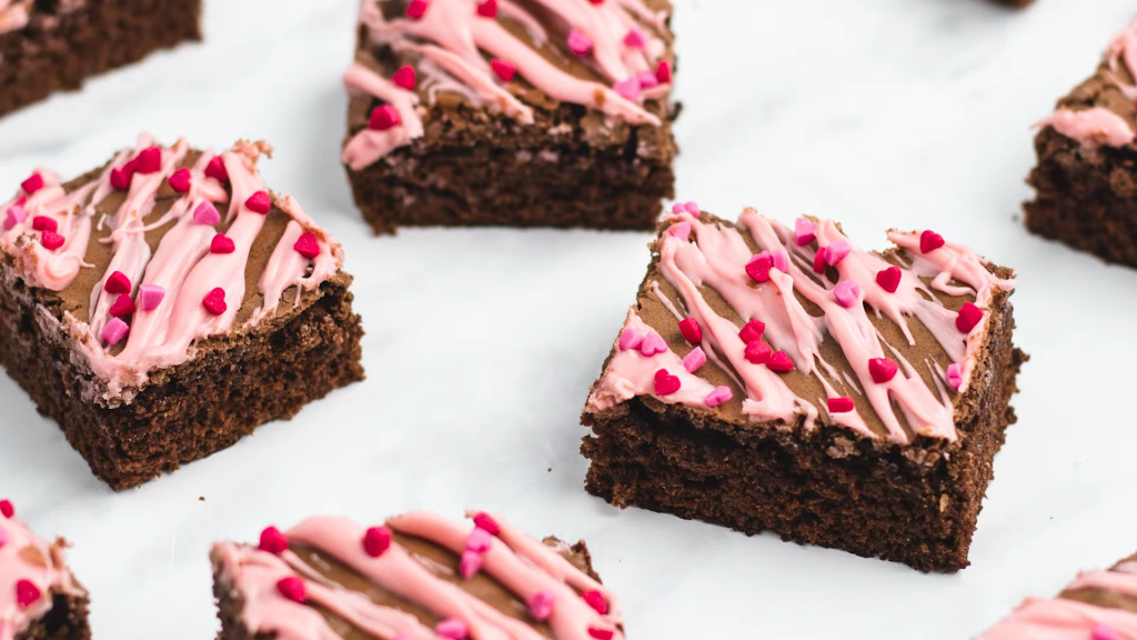 Delicious Valentine&#8217;s Brownies