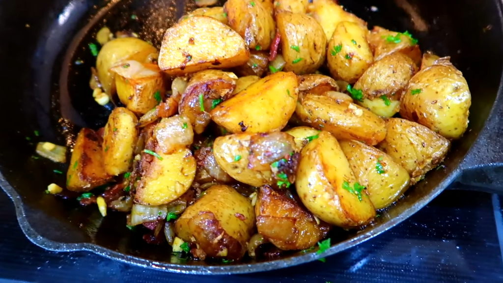 Christmas Side Dishes: Pan Fried Potatoes Recipe