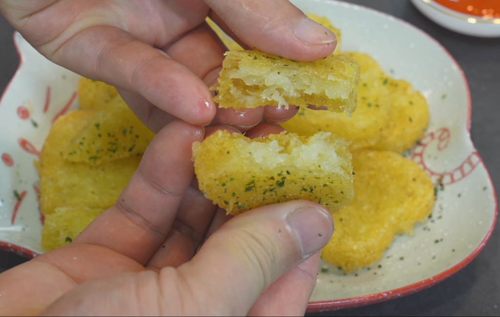 Heart Shaped Food: Crispy French Fries