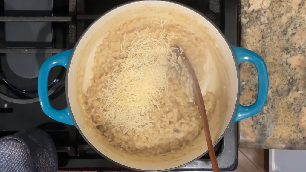 Shrimp &#038; Mushroom Risotto for Family Valentines Dinner