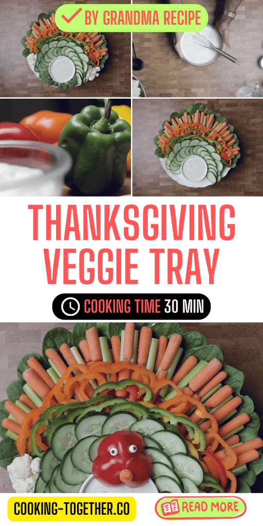 How to make Thanksgiving Veggie Tray