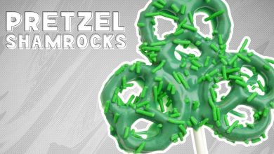 St. Patrick&#8217;s Day Treats 2024: Pretzel Shamrocks Recipe