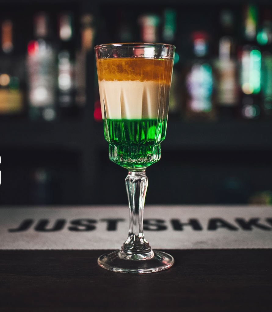 St. Patrick&#8217;s Day Drinks &#8211; Irish Flag