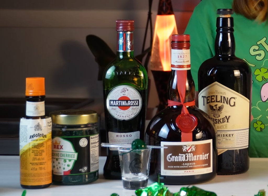 St. Patrick&#8217;s Day Drinks: Alcohol Cocktail Manhattan Riff