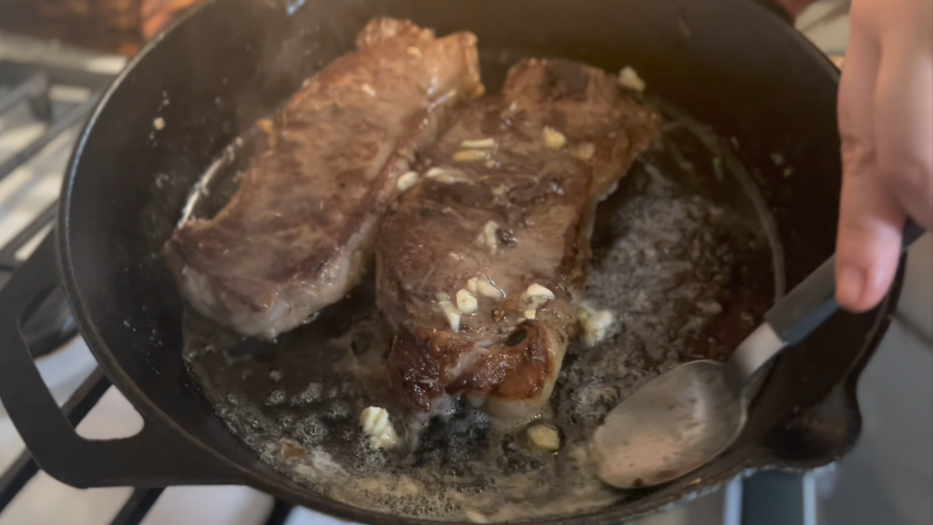 Valentines Day Meals: Skillet Steak and Mushrooms