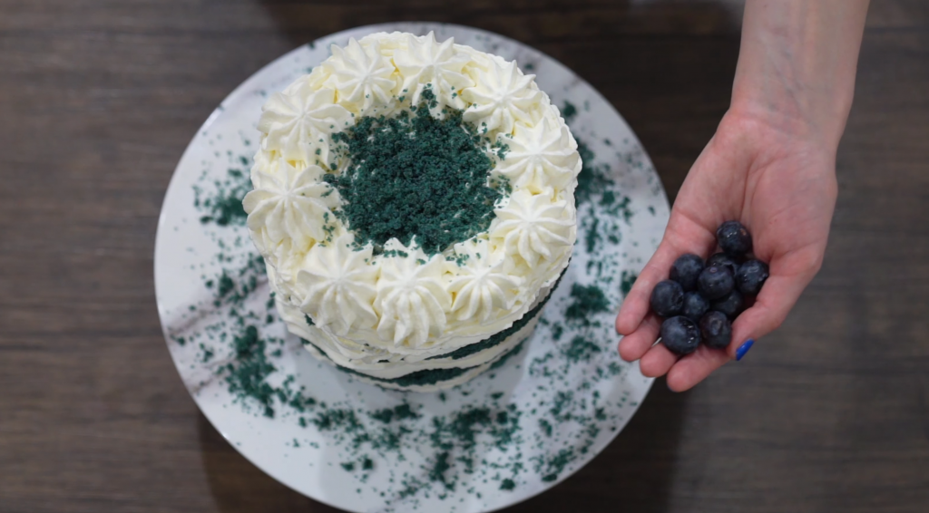 St. Patricks Day Cake: Emerald Green Velvet