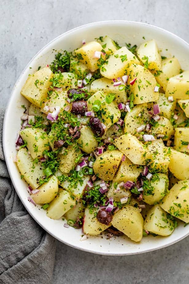 19 recettes de salades de pommes de terre 2024